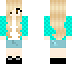 teal girl