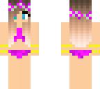 violet bikini