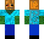 zombie with pumpkin 