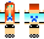 blue girl