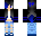 blue girl