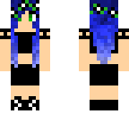 blue hair