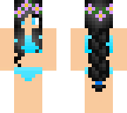 braided beach girl