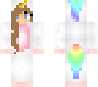 brown haired unicorn