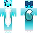 cute ice wolf edit