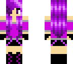 electric purple girl