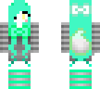 green and blue mangle