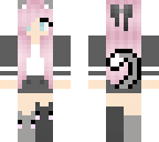 pink cat girl