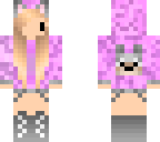 pink wolf girl