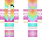 rainbow girl