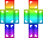 rainbow with no face