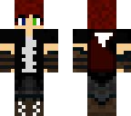 red female wolf warrior