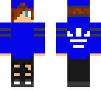 adidas blue guy