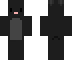 black bunny with white paws