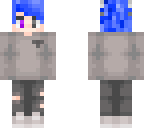 blue hair