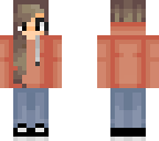 edit of red hoodie girl