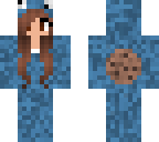 girl cookie monster