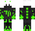 green panda monster