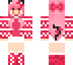 kawaii chan with facial hair