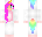 pink hared unicorn
