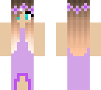 purple dress