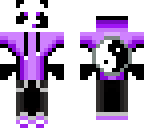 purple panda ying yang