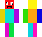 rainbow crazy dude