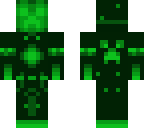 saint patrick's day tron creeper skin