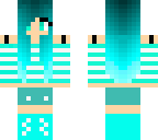 teal beach girl