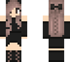 black dress