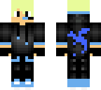 blond dragon boy