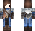 chibi blue knight