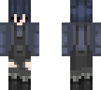 chibi overalls