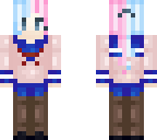 cotton candy school girl