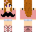 cute mustache girl
