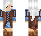 melfaron medieval hunter white hair