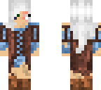 melfaron medieval hunter white hair werewolve