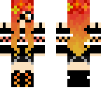 nerdy cute fire girl