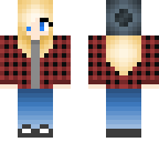 plaid girl