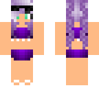 purple bikini bathers