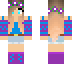 purple girl