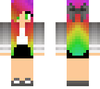 rainbow girl