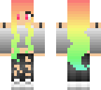 rainbow hair