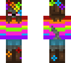 rainbow wolf frisk