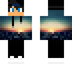 sunset black