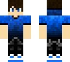 the blue