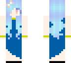 blue girl