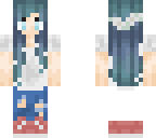 blue hair