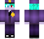 blue purple guy