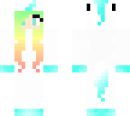 blue unicorn onesie girl